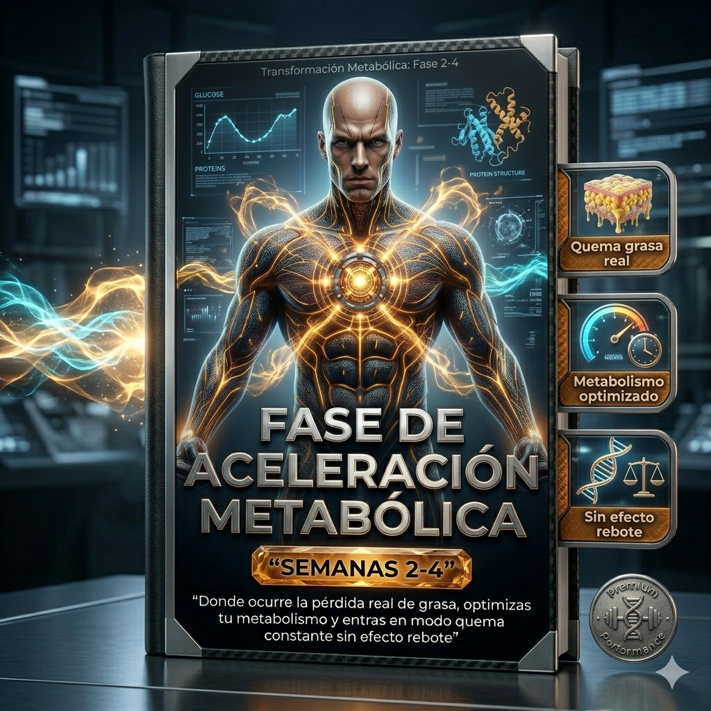 Portada Bonus 2: Fase de aceleración metabólica, semanas 2-4
